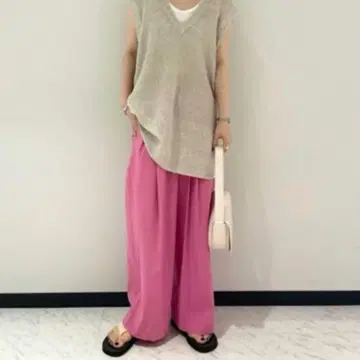 저널 스탠다드 워셔블 코튼 린넨 와이드 팬츠