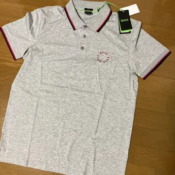 BOSS 피케 셔츠 XL 그레이 휴고보스
