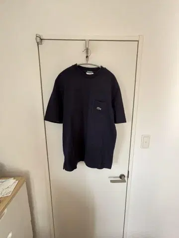 라코스테 네이비 크루넥 티셔츠