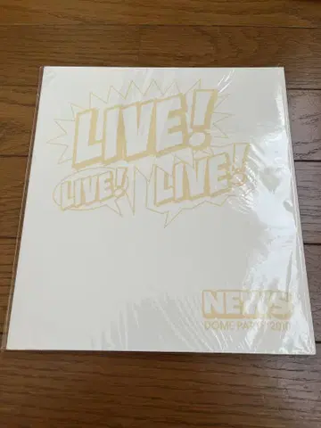 NEWS DOME PARTY 2010 LIVE! 팜플렛