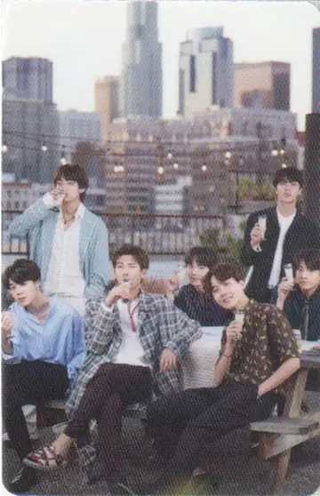 BTS D'/ICON 합체 포토카드 101: 커스텀 북 1/2
