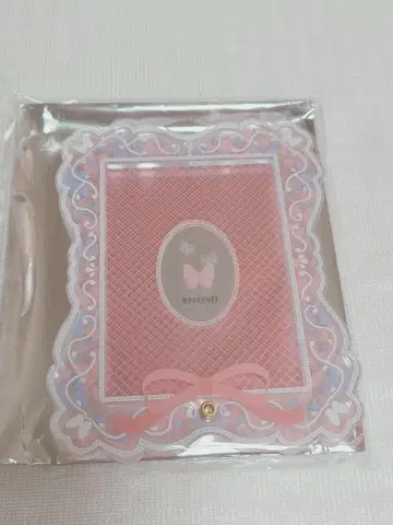 후쿠야 fanfancy+ 포토 카드 아크릴 프레임 튤 버터플라이