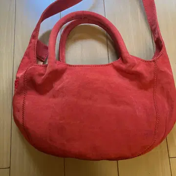 Camper 캠퍼 숄더백 핸들 포함 빨간색