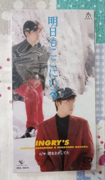 INGRY'S 내일도 여기 있을게 1995년 샘플 음반 초레어