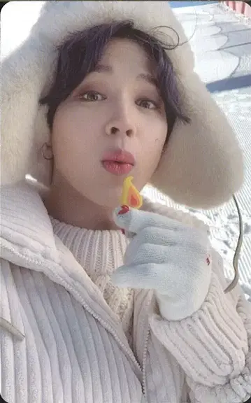 BTS JIMIN 2021 WINTER PACKAGE 양면