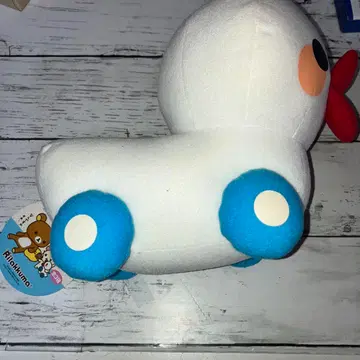 코리락쿠마의 장난 봉제 인형 XL 오리 완구 새상품 택 포함