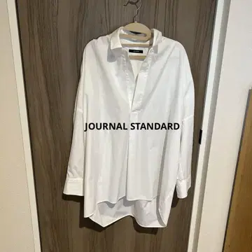 JOURNAL STANDARD 화이트 오버 사이즈 셔츠 긴팔
