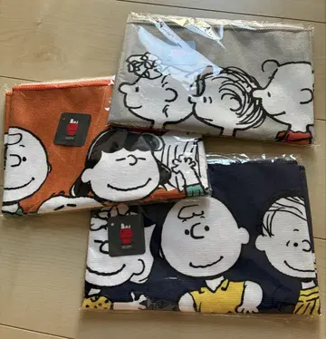 PEANUTS 스누피 타월 3종 세트