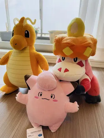 포켓몬 봉제 인형 3개 묶음 판매