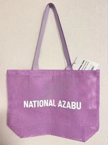 NATIONAL AZABU 내셔널 아자부 2025 여름 메쉬 숄더백