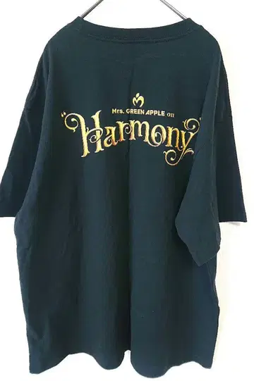 Mrs. GREEN APPLE Harmony 티셔츠 M 미세스