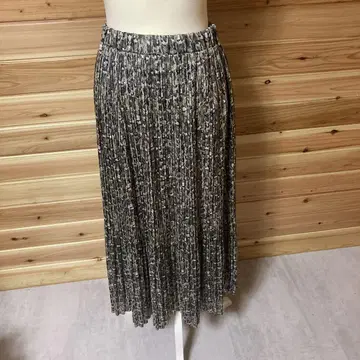 쿨 카레 앰프 플리츠 스커트