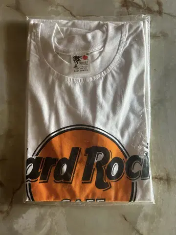Hard Rock Cafe 화이트 티셔츠