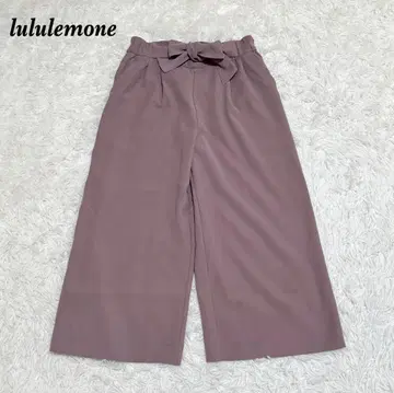 룰루레몬 룰루레몬 와이드 팬츠 스트레치 8 퍼플