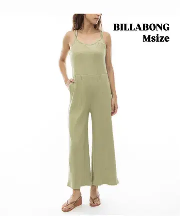 BILLABONG 빌라봉 M 사이즈 올인원 살로펫 바다 비치 의류
