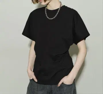 yae Waist tuck T-shirt/허리 턱 티셔츠