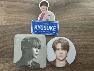 INI 후지마키 쿄스케 전시회 캔뱃지 외