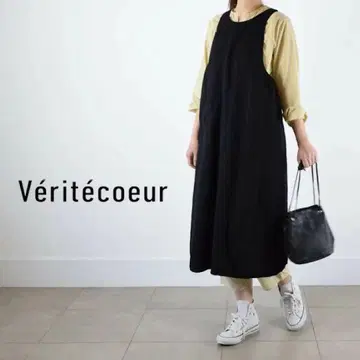 veritecoeur 에이프런 원피스