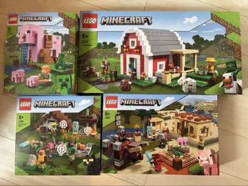 4개 세트 레고 Minecraft 마인크래프트