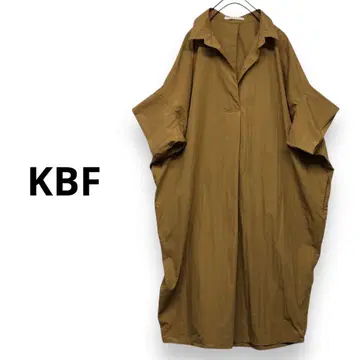 KBF 디자인 슬리브 스키퍼 원피스