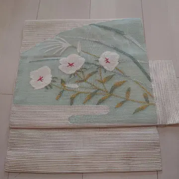 여름용 순수 실크 오비, 가벼운 오비
