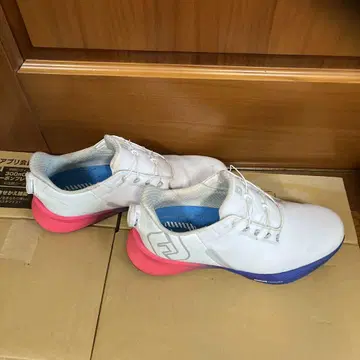골프화 화이트/핑크/블루