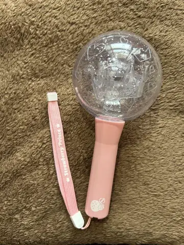 스토푸리 클리어 딸기 응원봉