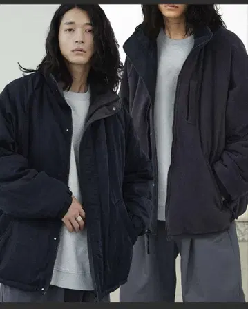 WYM 리버서블 플리스 밀리터리 블라우스 L