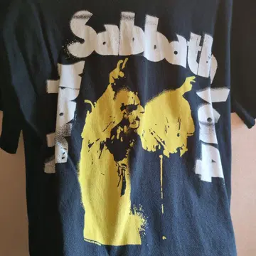 BLACK SABBATH 락 티셔츠 밴드 티셔츠 헤비메탈
