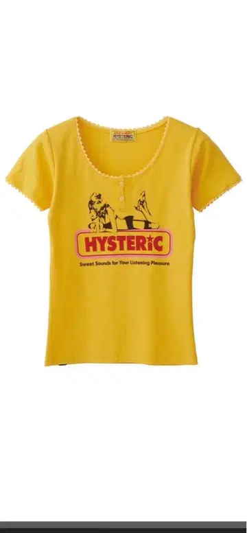 Hysteric glamour SWEET SOUNDS 치비 티셔츠 새상품
