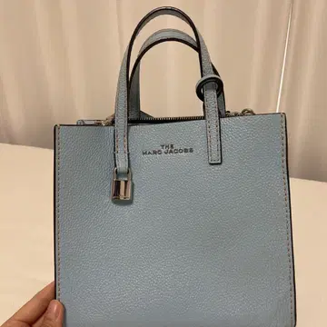 THE MARC JACOBS 라이트 블루 핸드백