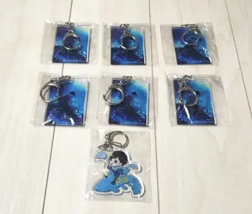 리부 아크릴 키링 7개 세트