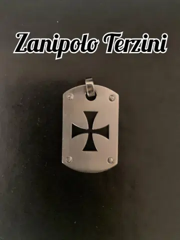 Zanipolo Terzini 크로스 디자인 도그 태그