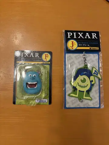 해피 복권 PIXAR 몬스터 주식회사 러버 참 페이스 마그넷
