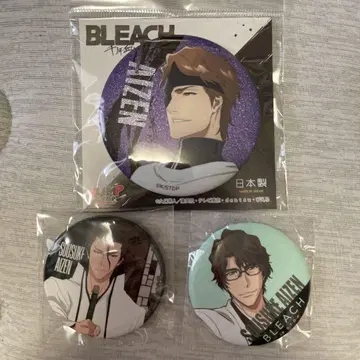 BLEACH 네이비 나염 소우스케 캔뱃지