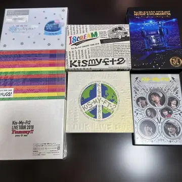 Kis-My-Ft2/키스마이 DVD 세트 묶음 판매 7 타이틀