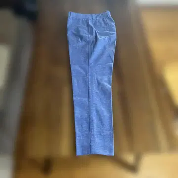 PLST 린넨 혼방 스틱 팬츠 데님 블루 사이즈 M