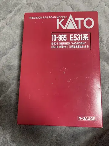 KATO E531계 빨간 전차 타입 10량 세트
