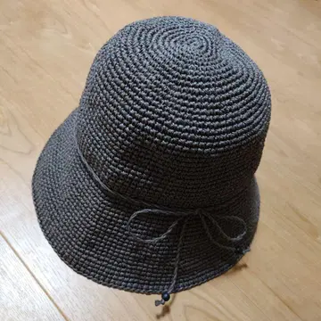 SASAWASHI 손뜨개 모자 버킷 햇 56-58cm