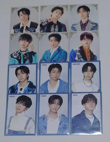 FANTASTICS BTTM5 포토 카드 노멀 컴프