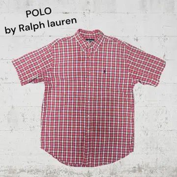 Ralph Lauren Blake 반팔 셔츠 체크 무늬