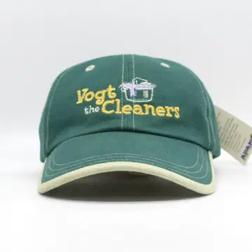 ADAMS Voget the Cleaners 자수 캡 구제 의류 그린