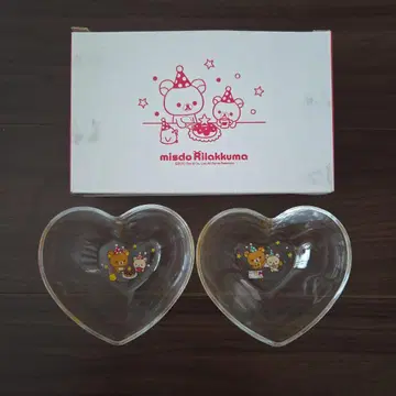 리락쿠마 하트 모양 보울