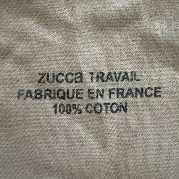 ZUCCa 에코백 베이지 100% 코튼