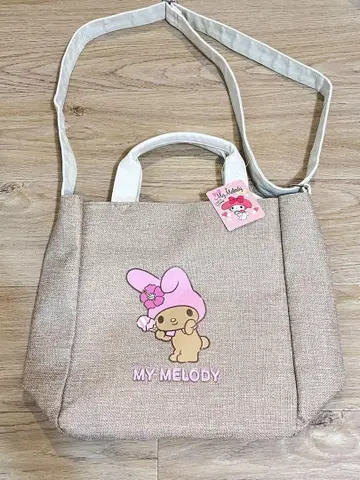 시마무라 산리오 일광화상 토트백 새상품 숄더백 마이멜로디