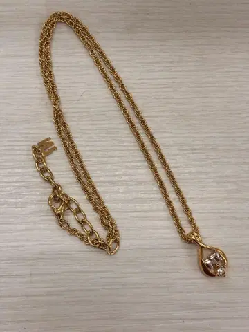 니나리치 도금 스톤 목걸이