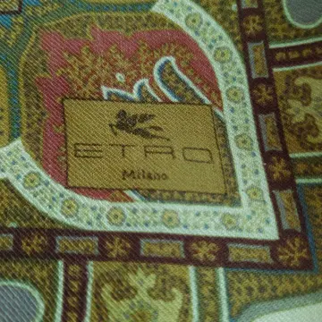 ETRO 에트로 대형 스톨 스카프 실크 혼방 이탈리아 페이즐리