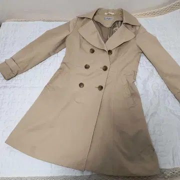 LESMUSES 롱 코트 베이지 L 사이즈 스프링 코트