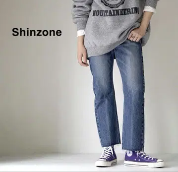 THE SHINZONE 신존 컷오프 데님 사이즈 34