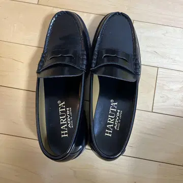 HARUTA 로퍼 블랙 26cm EEE